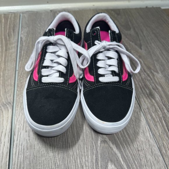 VANS BMX Old Skool Neon Pink & Black - Picture 1 of 11